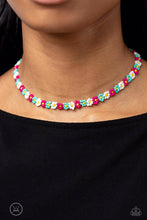 Load image into Gallery viewer, Seed Limit Pink Choker Necklace