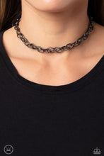 Load image into Gallery viewer, If I Only Had a Chain Black Choker Necklace