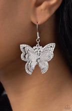 Load image into Gallery viewer, Layered Launch White Earrings