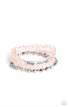 Load image into Gallery viewer, Pray Always Pink Bracelet