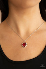 Load image into Gallery viewer, A Dream is a Wish Your Heart Makes Red Necklace