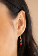 Load image into Gallery viewer, A Dream is a Wish Your Heart Makes Red Necklace