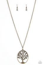 Load image into Gallery viewer, Autumn Abundance Brass Necklace