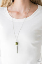 Load image into Gallery viewer, Belle Of The Ballroom Green Necklace