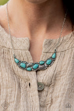 Load image into Gallery viewer, Cottage Garden Blue Necklace