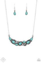 Load image into Gallery viewer, Cottage Garden Blue Necklace