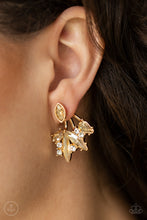 Load image into Gallery viewer, Deco Dynamite Gold Post Jackets Earrings