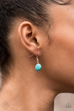 Load image into Gallery viewer, Epicenter of Attention Blue Turquoise Necklace