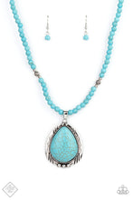 Load image into Gallery viewer, Evolution Blue Turquoise Necklace