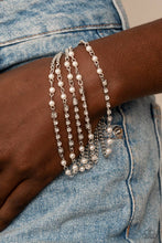 Load image into Gallery viewer, Experienced in Elegance White Bracelet