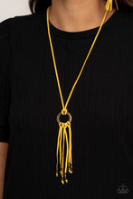 Load image into Gallery viewer, Feel at Homespun Yellow Necklace