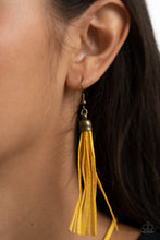 Load image into Gallery viewer, Feel at Homespun Yellow Necklace