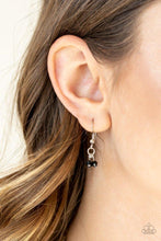 Load image into Gallery viewer, First Class Fringe Black Necklace