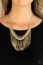 Load image into Gallery viewer, Flaunt Your Fringe Gold Necklace