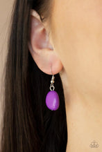 Load image into Gallery viewer, Flirty Fashionista Purple Necklace