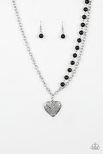 Load image into Gallery viewer, Forever in My Heart Black Necklace