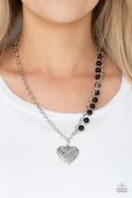 Load image into Gallery viewer, Forever in My Heart Black Necklace