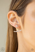 Load image into Gallery viewer, Glowing Glimmer Gold Post Earrings