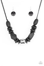 Load image into Gallery viewer, Grand Turks Getaway Black Necklace