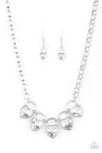 Load image into Gallery viewer, Heart On Your Heels White Necklace