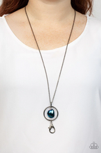 Load image into Gallery viewer, Hands-Down Dazzling Blue Lanyard Necklace