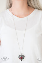 Load image into Gallery viewer, Heartless Heiress Red Necklace
