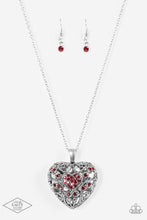 Load image into Gallery viewer, Heartless Heiress Red Necklace