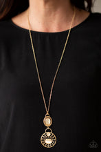 Load image into Gallery viewer, Hook, Vine and Sinker Gold Necklace