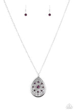 Load image into Gallery viewer, I Am Queen Purple Necklace