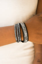 Load image into Gallery viewer, Just In Showtime Black Urban Wrap Bracelet