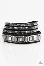 Load image into Gallery viewer, Just In Showtime Black Urban Wrap Bracelet