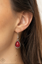 Load image into Gallery viewer, Mediterranean Mystery Red Necklace