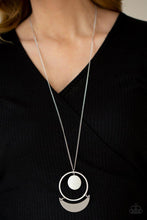 Load image into Gallery viewer, Moonlight Sailing White Necklace