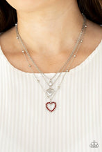 Load image into Gallery viewer, Never Miss a Beat Red Necklace