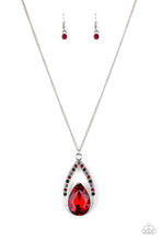 Load image into Gallery viewer, Notorious Noble Red and Black Necklace