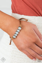 Load image into Gallery viewer, Opal Paradise Brass Bracelet
