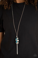 Load image into Gallery viewer, Party Girl Glow Blue Necklace