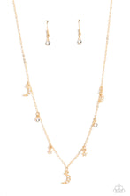 Load image into Gallery viewer, Lunar Lagoon Gold Necklace