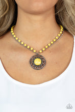Load image into Gallery viewer, Sahara Suburb Yellow Necklace