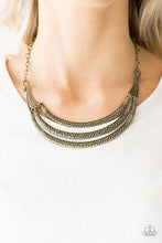 Load image into Gallery viewer, Primal Princess Brass Necklace