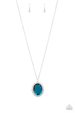 Load image into Gallery viewer, Reign Them In Blue Necklace