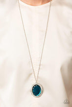 Load image into Gallery viewer, Reign Them In Blue Necklace