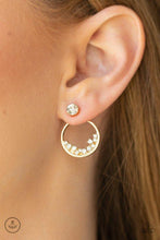 Load image into Gallery viewer, Rich Blitz Gold Post Earrings