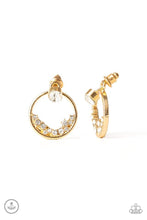 Load image into Gallery viewer, Rich Blitz Gold Post Earrings