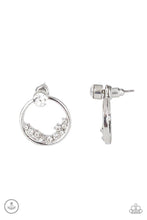 Load image into Gallery viewer, Rich Blitz White Post Earrings