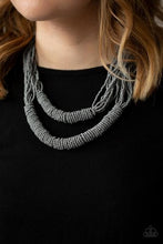 Load image into Gallery viewer, Right As Rainforest Silver Necklace