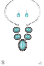 Load image into Gallery viewer, River Ride Blue Turquoise Necklace