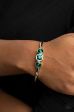 Load image into Gallery viewer, Royal Demands Green Bangle Bracelet
