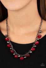 Load image into Gallery viewer, Runway Rebel Red Necklace