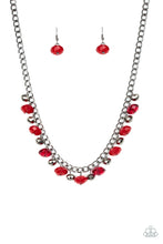 Load image into Gallery viewer, Runway Rebel Red Necklace